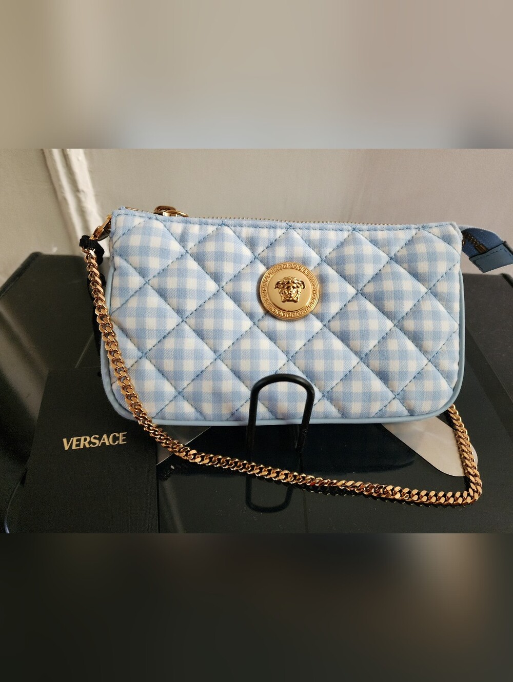 New Authentic Versace Mini Shoulder Bag - Picture 9 of 17